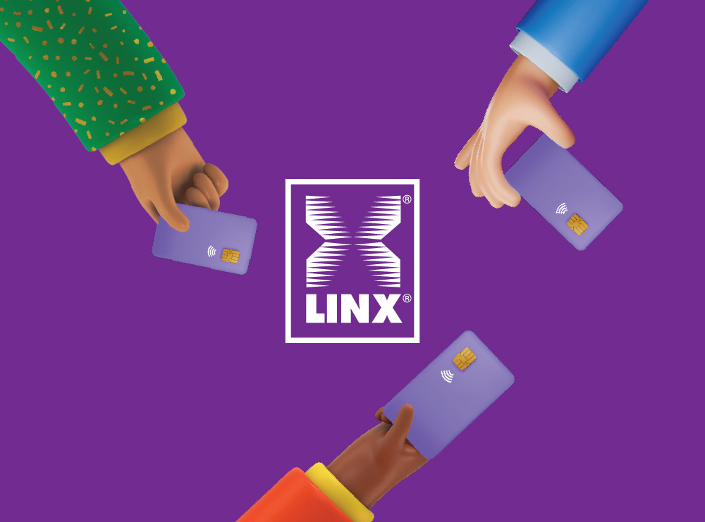 Linx Easier,faster, safer Than tap and pay animation still by Clayton Rhule